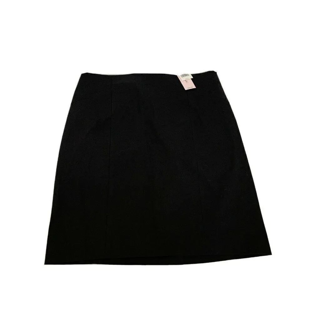 Banana Republic Womens Solid Black Mini Skirt 6 P